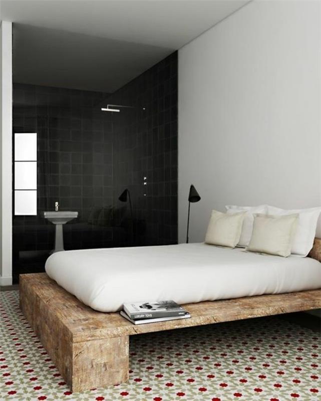 0-bedroom-conforama-conforama-adult-bed-in-raw-wood-mosaic-bedroom-