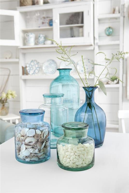 0-cylindrisk-vas-glas-deco-transparent-vas-blå-glas-hur-att-dekorera-med-vaserna