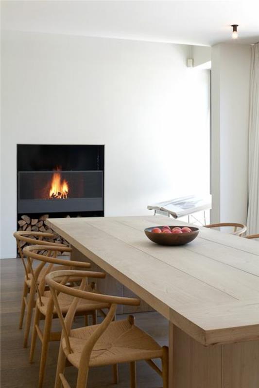 00-design-dining-table-in-light-wood-deco-de-table-with-Fruit-table -chair-in-light-wood