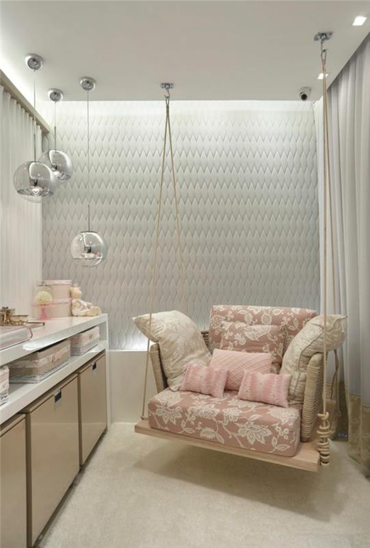 perleťovo sivá farba steny pre elegantnú a vycibrenú atmosféru