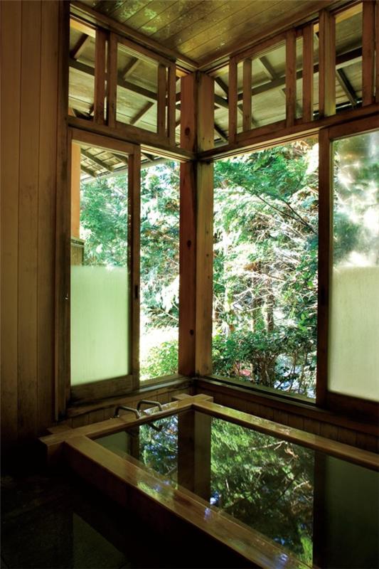 Spálňa 1-japonská architektúra v dreve