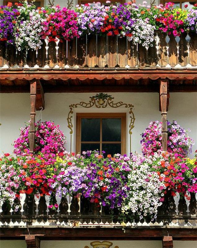 1-jardiniere-balcon-jardiniere-balcon-s-farebnymi kvetmi-pekny balkon-v tmavom dreve