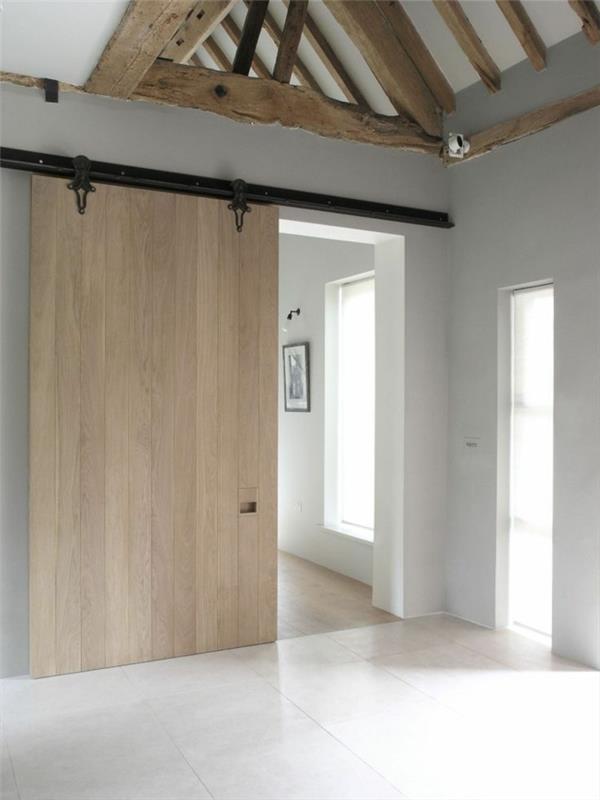 1-dverová priečka na tehlu-leroy-merlin-vo-svetlej-drevenej-podlahe-vo-svetlých-podlahách-v masívnom dreve