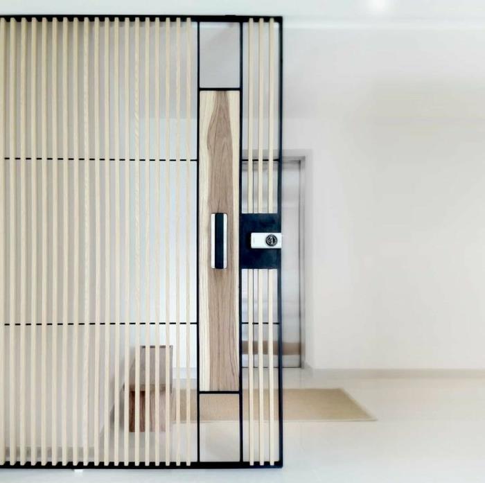 1-pekné-deliace dvere-ktoré-oddeľujú-spálne-v-modernom dome