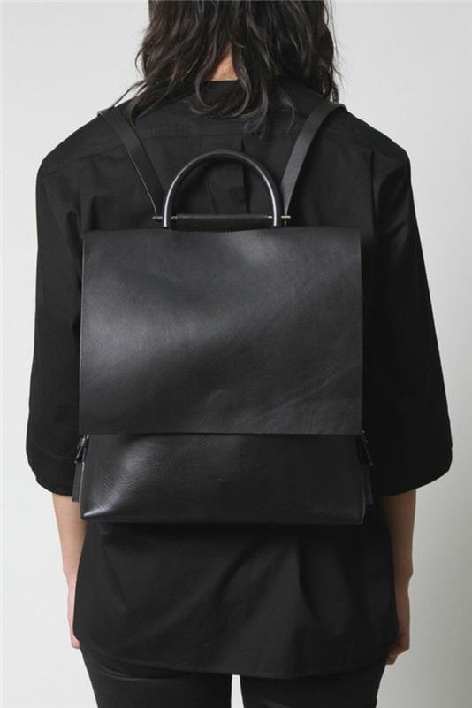 1-svart-läder-ryggsäck-kvinna-svart-skjorta-design-kvinna-ryggsäck-billig-