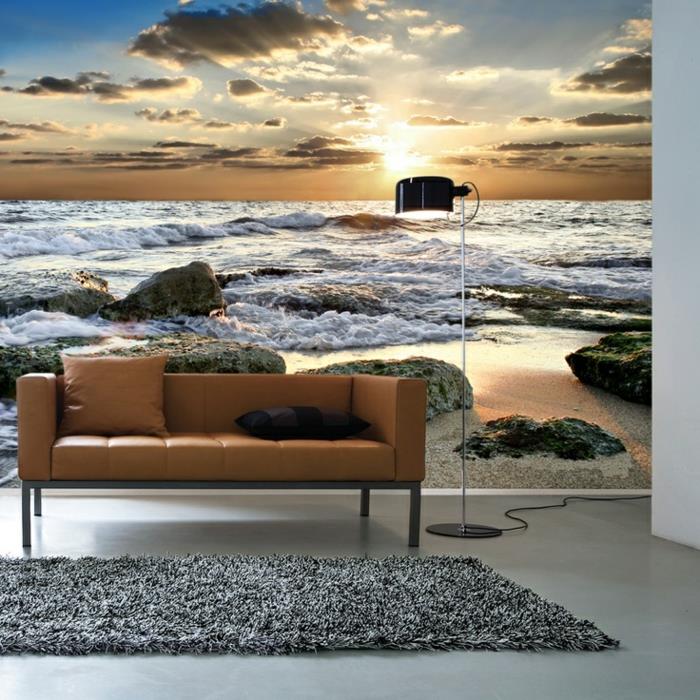 1-ett-vackert-vardagsrum-med-grå-matta-trompe-l-oeil-papper-vardagsrum-lampa-vägg-klistermärken