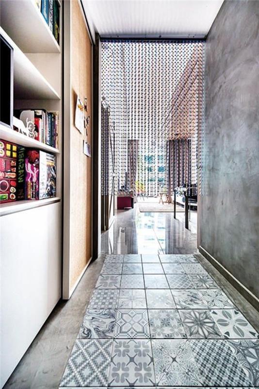 110-dekorera-en-korridor-en-grå-storlek-vägg