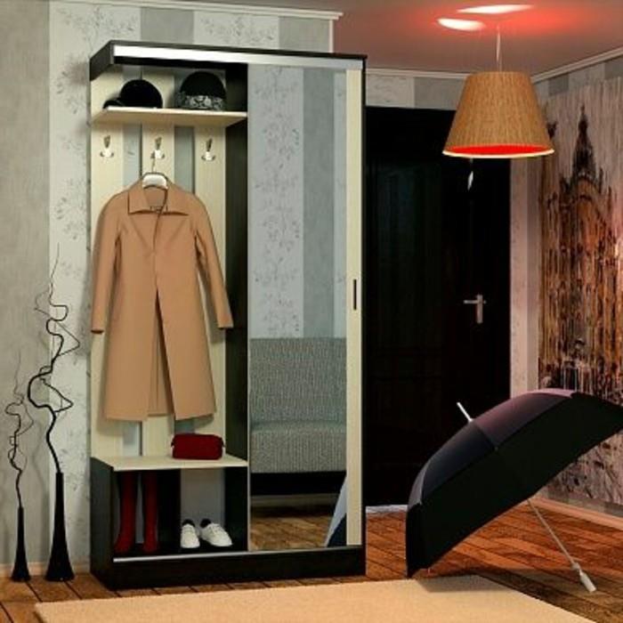 12-usporiadaj-vchod-rozsvietenu lampu-otvoreny-dazdnik-a-zavesny-plášť
