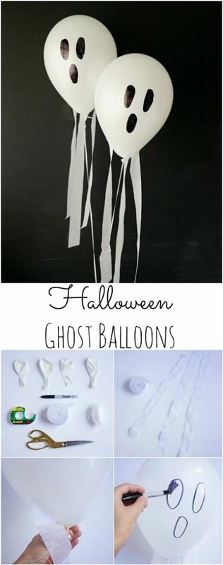 20-dekorationsballonger för Halloween