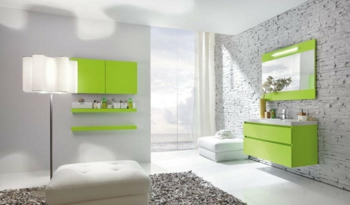 3-vacker-badrum-grå-antracit-ljus-och-grön-grå-matta-låg-vit-pall