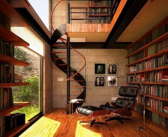 modern-trappa-modell-spiraltrappa-i-svart
