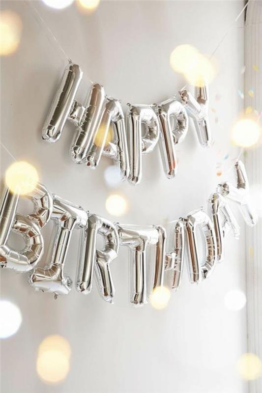 49-årsdag ballonger i grått