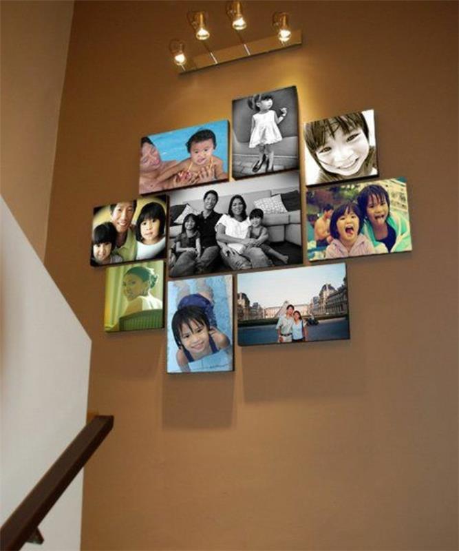 intressant-idé-deco-trappa-med-familj-foton-upplysta-av-sconces