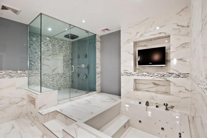 mramorová kúpeľňa-výzdoba-kúpele-atmosféra-priestranná-luxusná-kúpeľňa