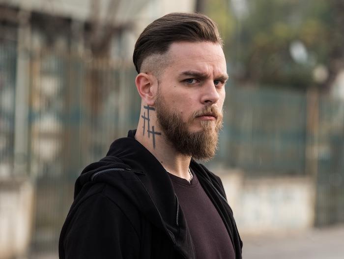 skära ner som enzo i gomorra -serien med rakade sidor