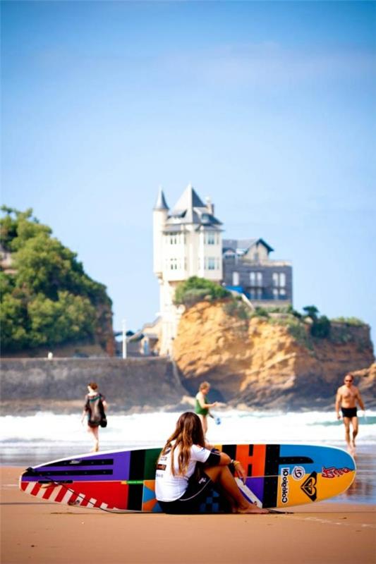 Biarritz-la-plage-a-surf-break