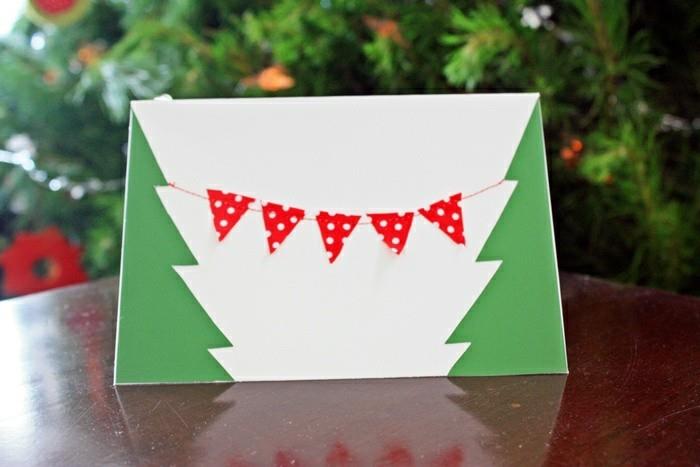 Cool-jul-kort-gratis-jul-hälsning-kort-grön-och-vit-fabrik