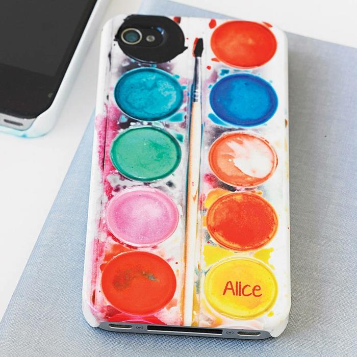 Púzdro na iphone 5s na mieru namaľované farbou