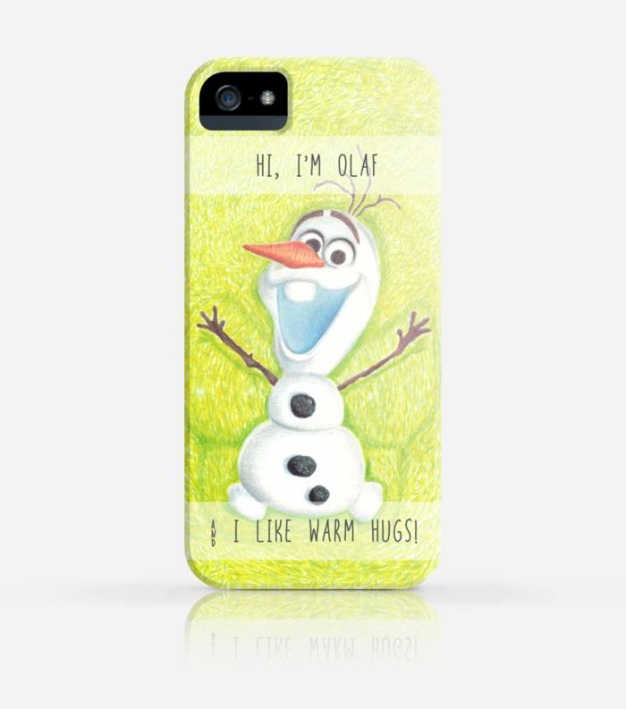 Olaf-kto-miluje-horúce-bozkávanie-personalizované-puzdro na iPhone 5s
