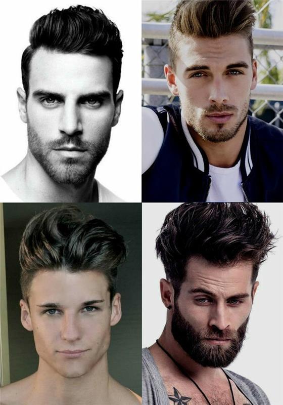 قص شعر-رجل-تصفيفة الشعر-رجل-الاتجاه-