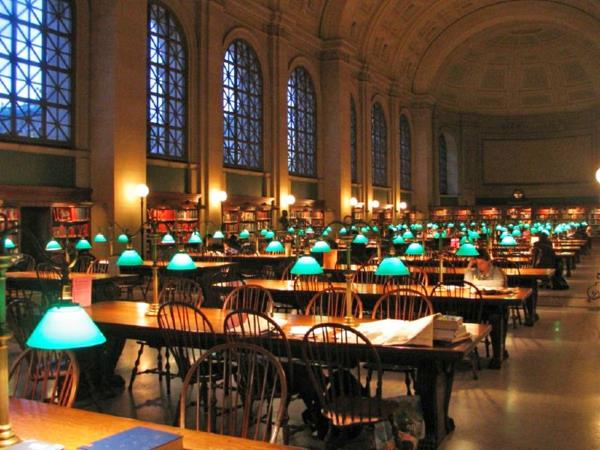 Harvardská univerzita-čitáreň-interiérový dizajn