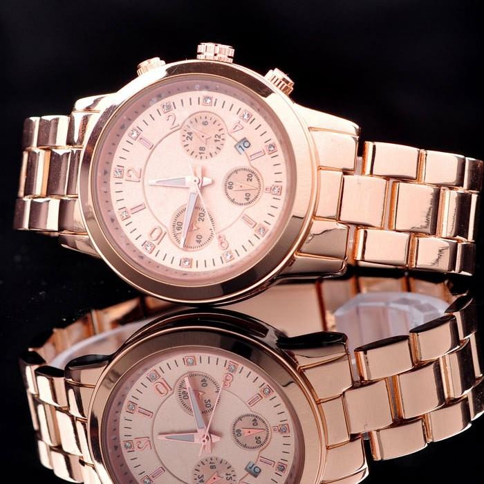 Nápad-outfit-fosílne-ružové-zlaté-hodinky-kalendár-ružové-zlaté