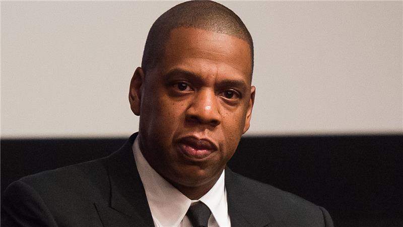 fotografia Jay-Z, ktorá sa stáva prvým miliardárom, ktorý sa vynoril zo sveta rapu