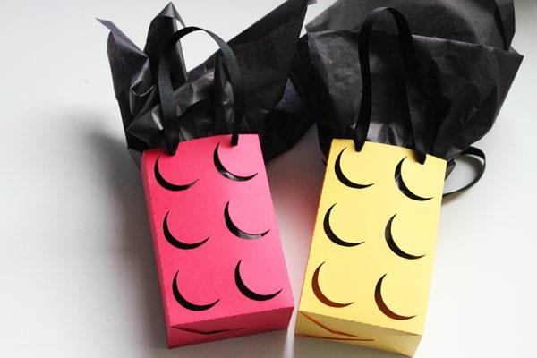 اصنع بنفسك حقائب ليغو لصالح أكياس حقيبة ليغو هدية التفاف