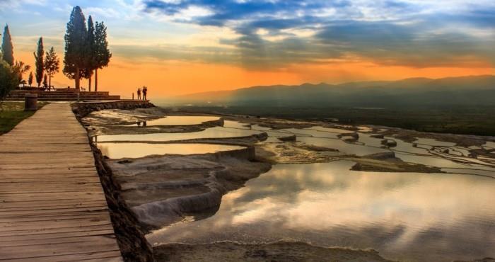 Pamukkale-små-naturliga-pool-naturliga pooler