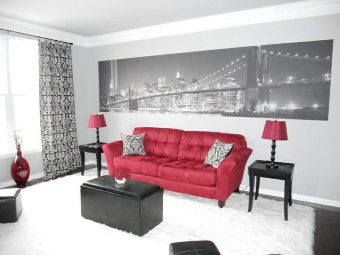 Červeno-čierno-biela-obývačka-dekor8