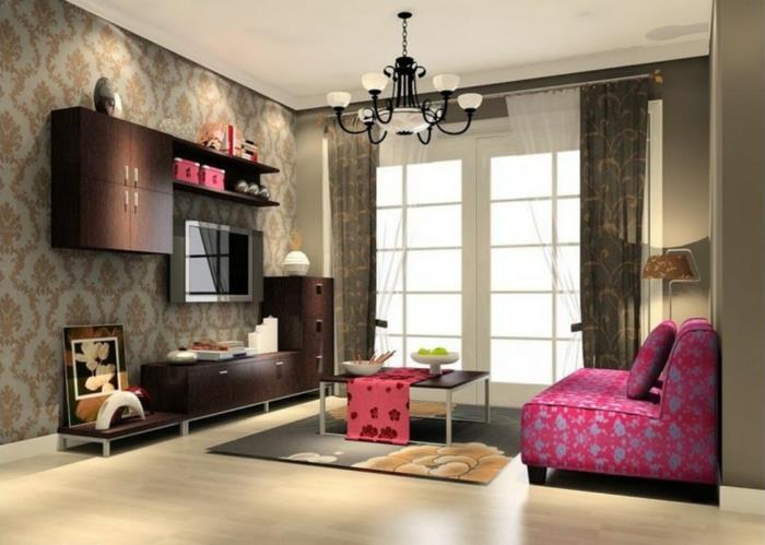 Välutrustat vardagsrum-tapeter-design-idéer-dekoration- (5)