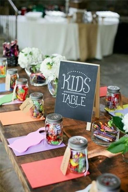 Sklenená-cukríková škatuľka-kreatívna-nápad-na-dekoráciu-sklenená-dóza-dekorácia-stôl-deti-svadba