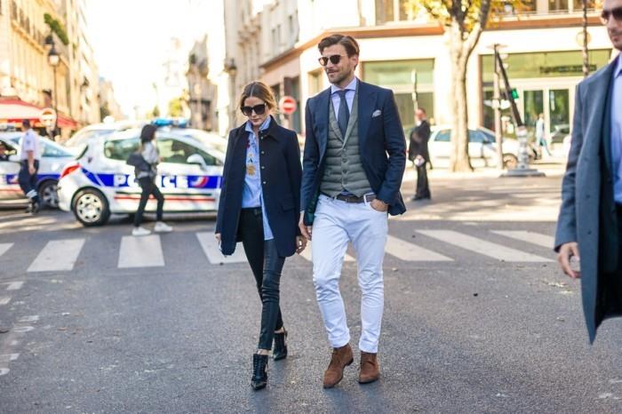 abbigliamento-casual-uomo-donna-jeans-camicia-cravatta-blazer-scarpe-eleganti-chic