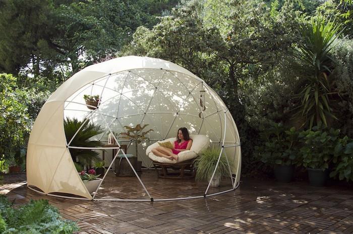 trädgård-bodar-bubbla-design-igloo-diam-återvinningsbar-metall