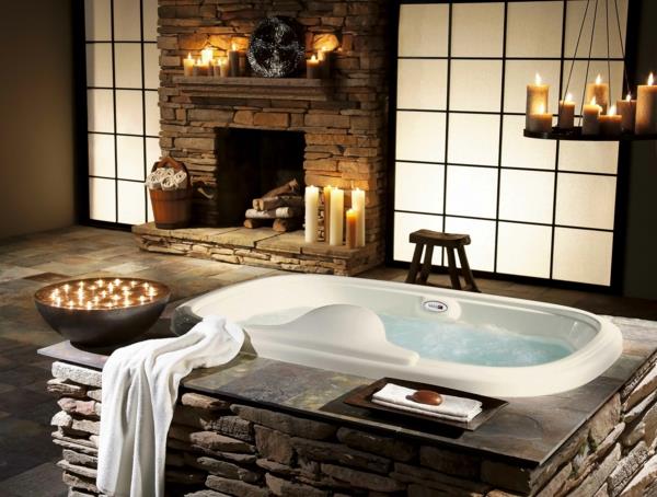 Zen-kúpeľňa-dekor-Zen-kameň-a-drevo-dekor-kúpeľňa-Zen