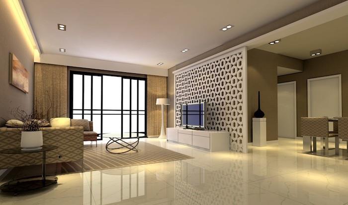 dizajn obývačky luxusný domáci priestor minimalistický nábytok