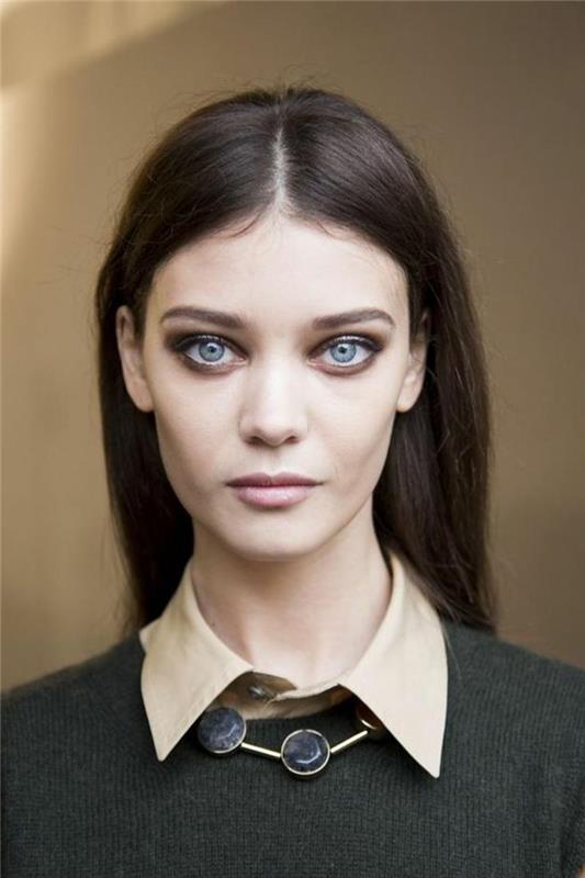 naučte sa, ako na make-up-oči-očné tiene-modré-oči-naučiť sa, ako sa dobre líčiť