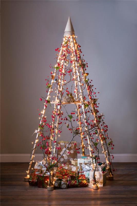 original-jul-träd-dekoration-idé-jul-träd