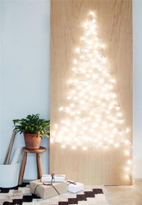 Vianočný stromček-svietiaci-vianočný stromček