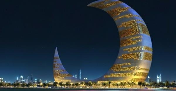 futuristisk-arkitektur-en-byggnad-i-Dubai