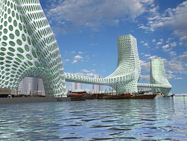 futuristisk-arkitektur-de-tre-gracerna