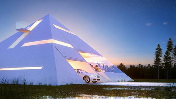 futuristisk-arkitektur-pyramid-hus