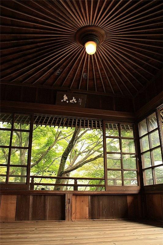 miestnosť japonskej architektúry