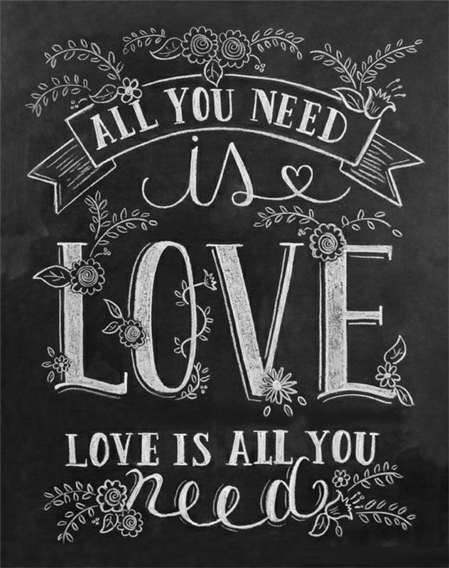 slate-mural-paint-slate-wall-deco-large-chalkboard-magnetic-slate-quote-the-beatles