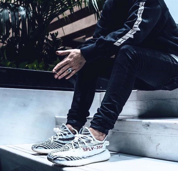 basketbal a la mode 2017 muž Adidas Yeezy Boost 350 V2 Zebra 2018 od kanye west