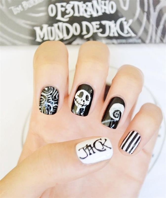 beauty-deco-nail-model-nail-halloween-jack