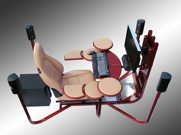 béžovo-ergonomická-kancelárska stolička