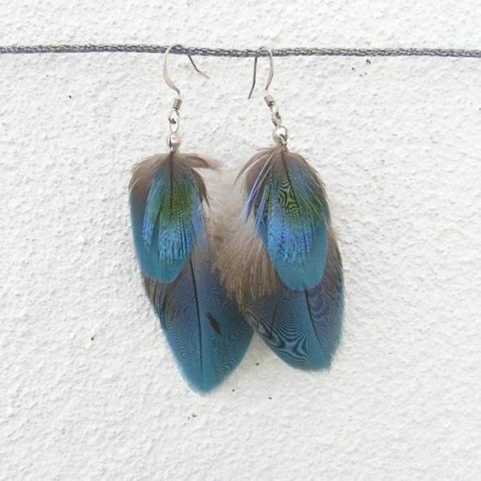 حلق bigarree-feather-to-make-yourself-diy-earring-فكرة