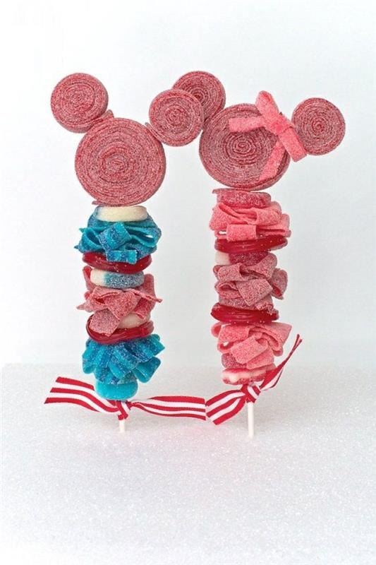 zväzok cukríkov-kreatívny nápad-mickey-mouse-mini