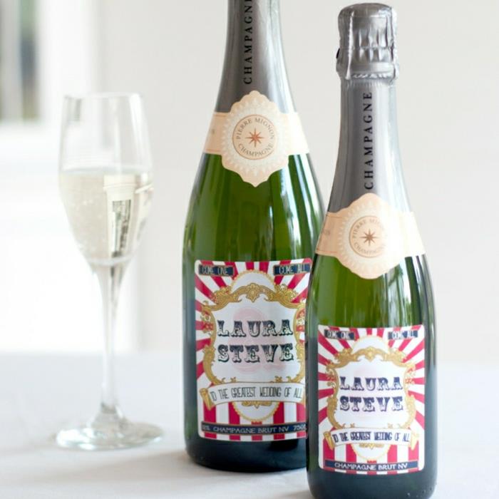 personalizovaná-fľaša šampanského-s-celkom-personalizovanou nálepkou
